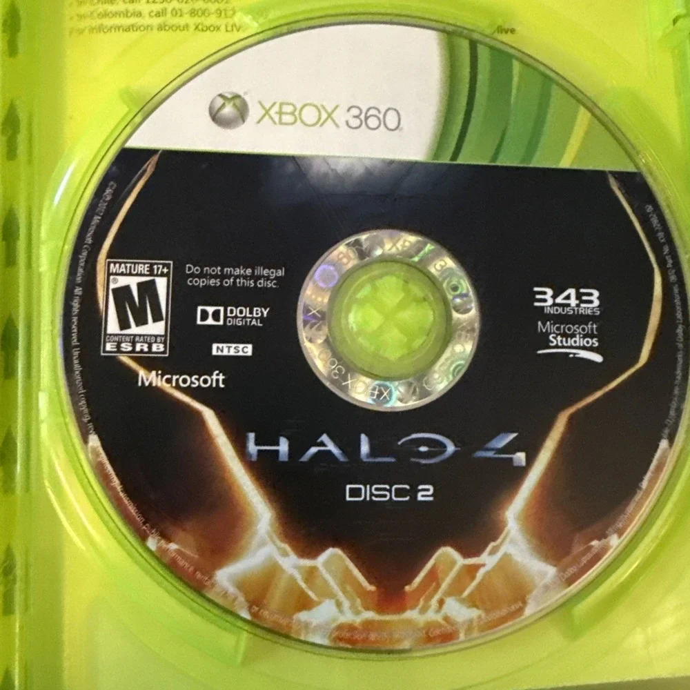 Halo 4 Microsoft Xbox 360 Tested And Working No Manual